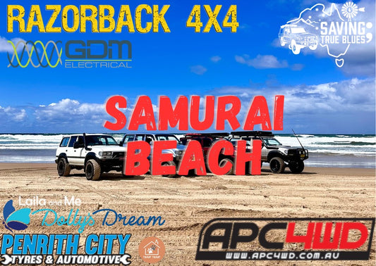 4WD & CAMP 4 MENTAL HEALTH #7 SAMURAI BEACH
